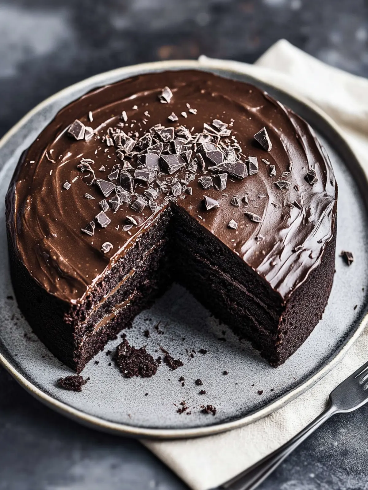 Perfectly Moist Chocolate Fudge Cake That Everyone Will Love 3 Chocolate Fudge Cake