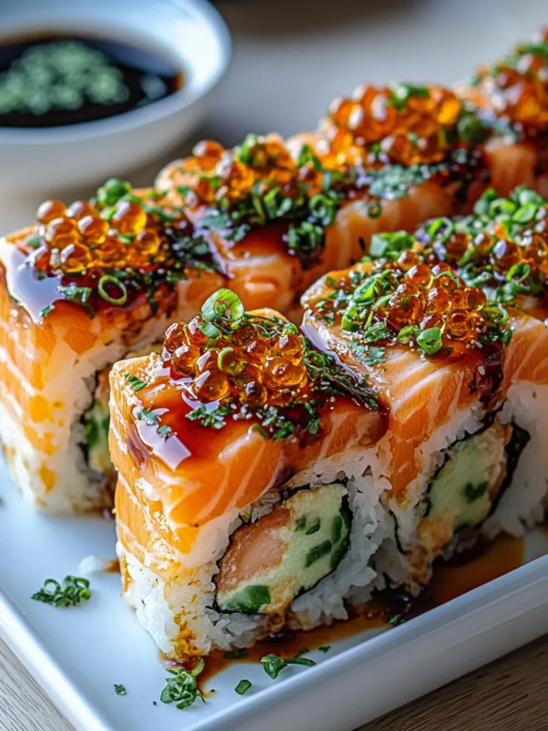 Spicy Salmon Sushi Bake