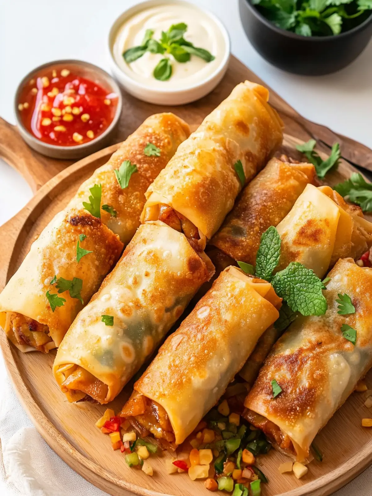 Msakhan Egg Rolls