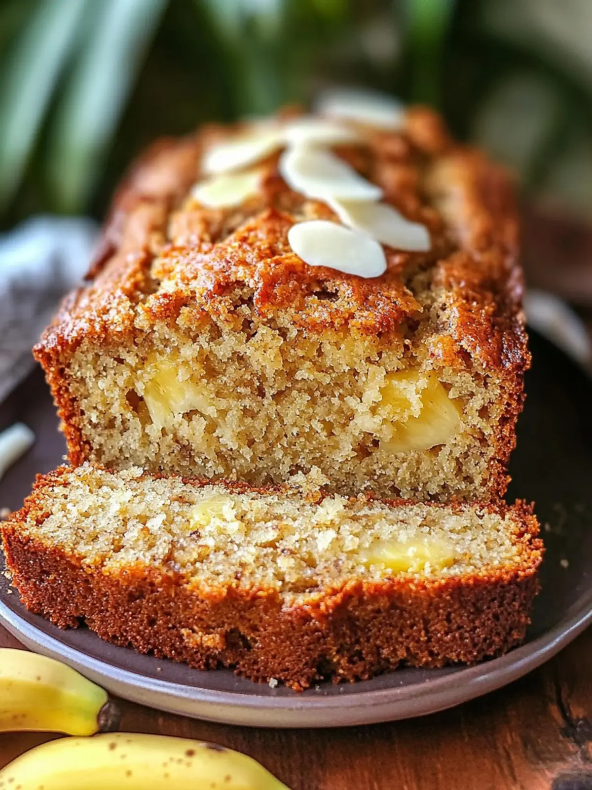Coconut Pineapple Banana Bread – A Taste of Hawaii