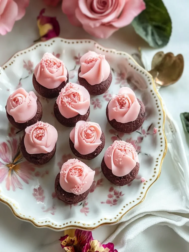 Pink Rose Truffles