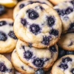 Lemon Blueberry Cheesecake Cookies
