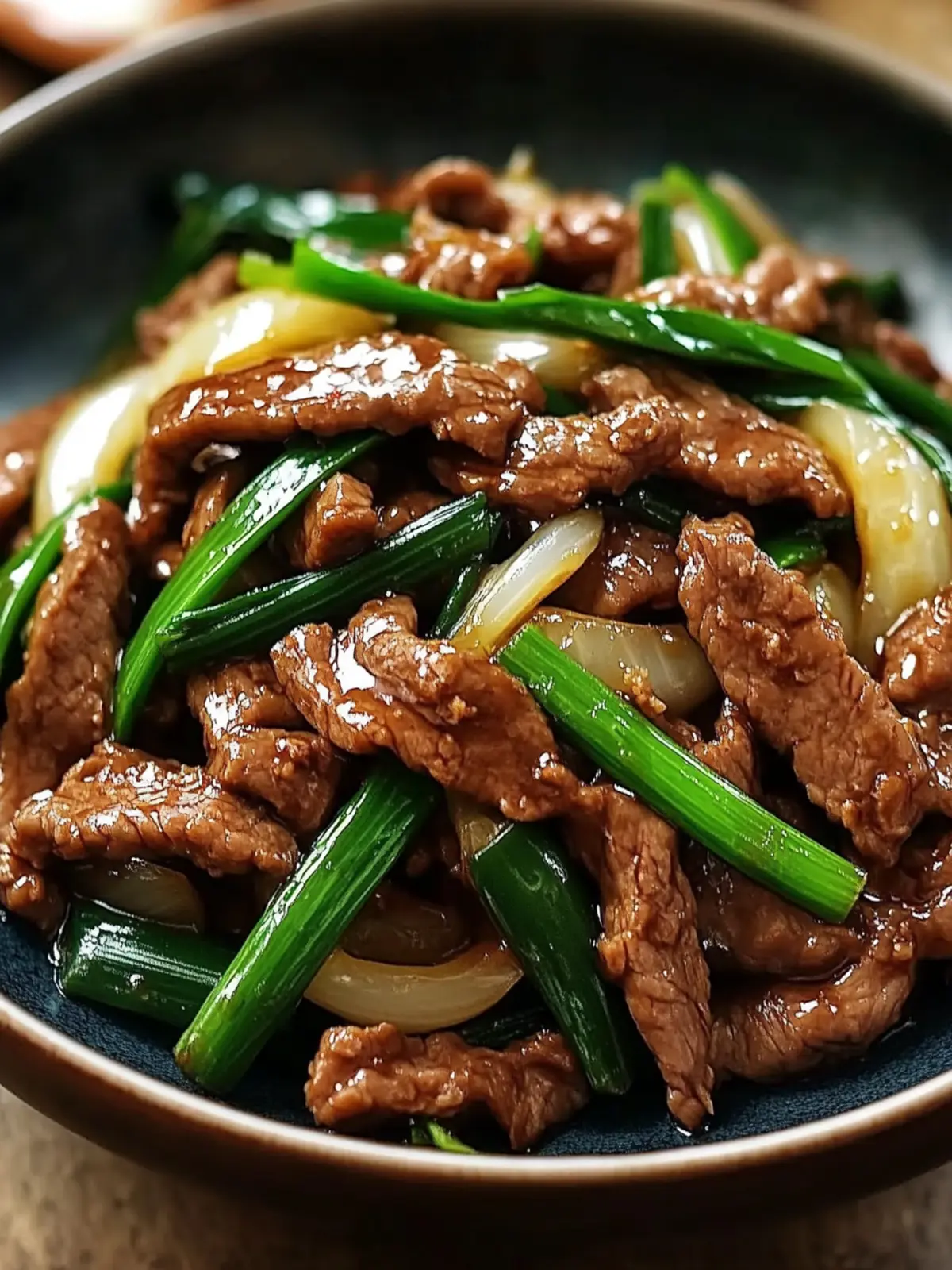 Chinese Beef and Onion Stir Fry Recipe