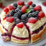 Exquisite Berry Cream Pastry Cake: Your Indulgent Bliss Awaits 7 Exquisite Berry Cream Pastry Cake: Indulgent Bliss Awaits
