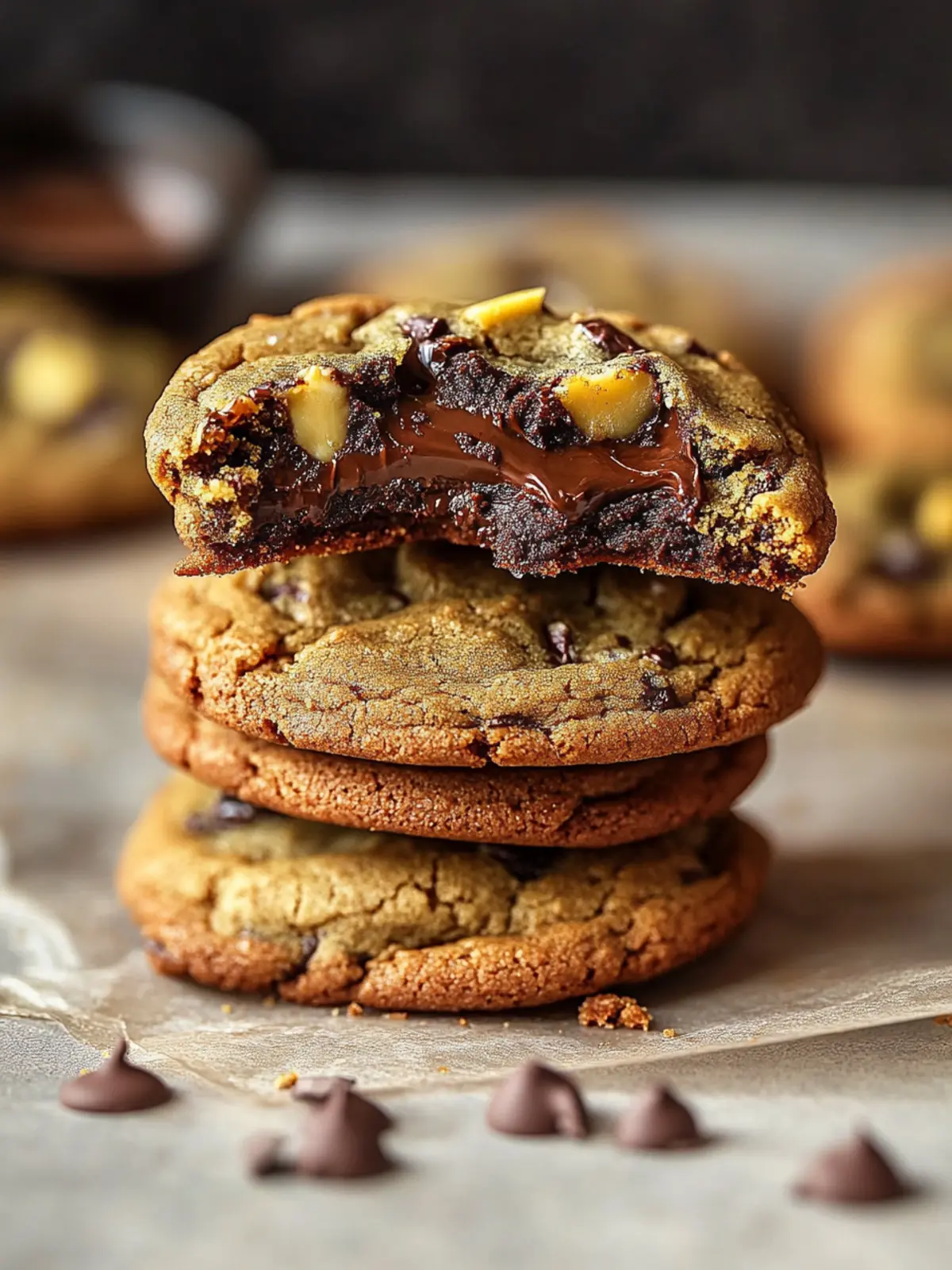 Dubai Chocolate Cookies