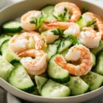 Creamy Cucumber Shrimp Salad