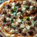 Sausage Feta Honey Pizza: A Delicious & Easy Recipe
