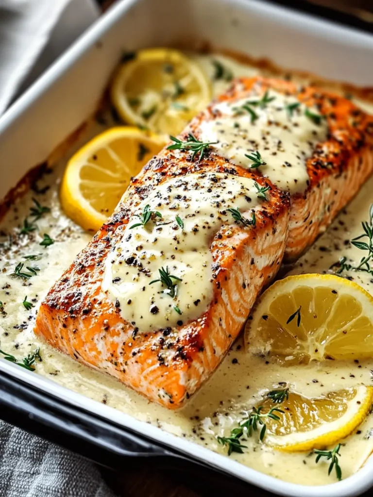 Baked Boursin Salmon – Creamy, Flavorful & Perfectly Baked