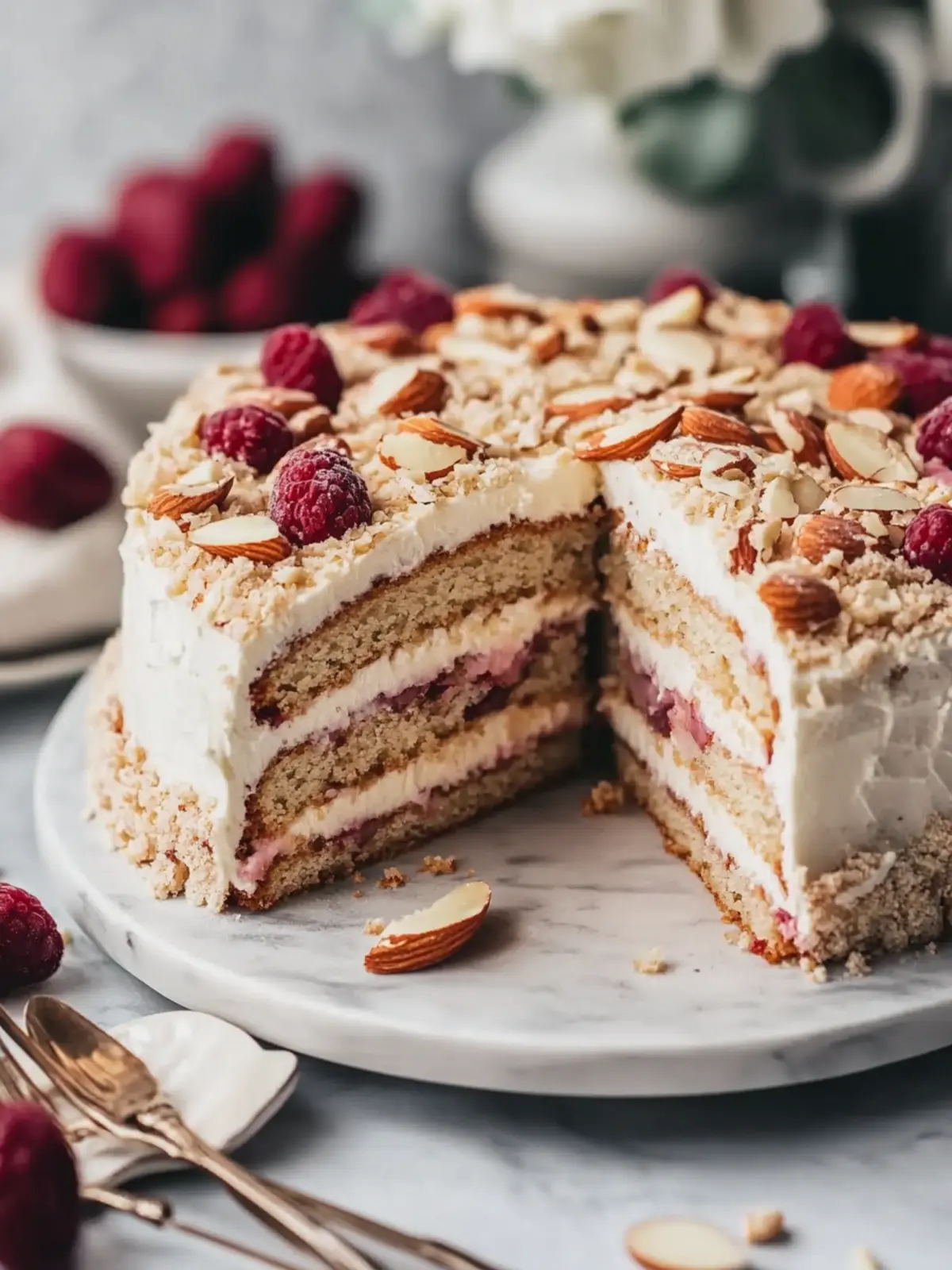 Heavenly Vegan Almond Cake: Indulge in Guilt-Free Bliss 4 Heavenly Vegan Almond Cake: A Slice of Joy in Every Bite!