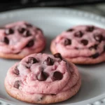 PINK VELVET CHOCOLATE CHIP COOKIES