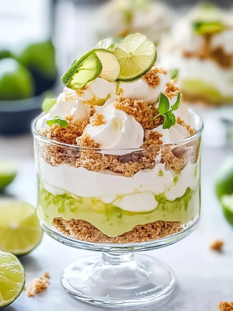key Lime Mascarpone Cheesecake Trifle