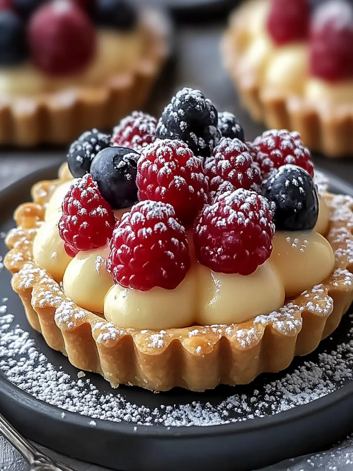 Delightful Elegant White Chocolate Mousse Tartlets for You!