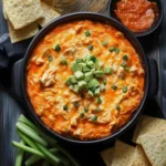The Ultimate Creamy & Cheesy Buffalo Chicken Dip
