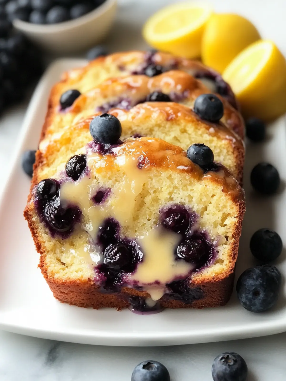 Easy Lemon Blueberry Yogurt Loaf: Perfect Breakfast & Dessert