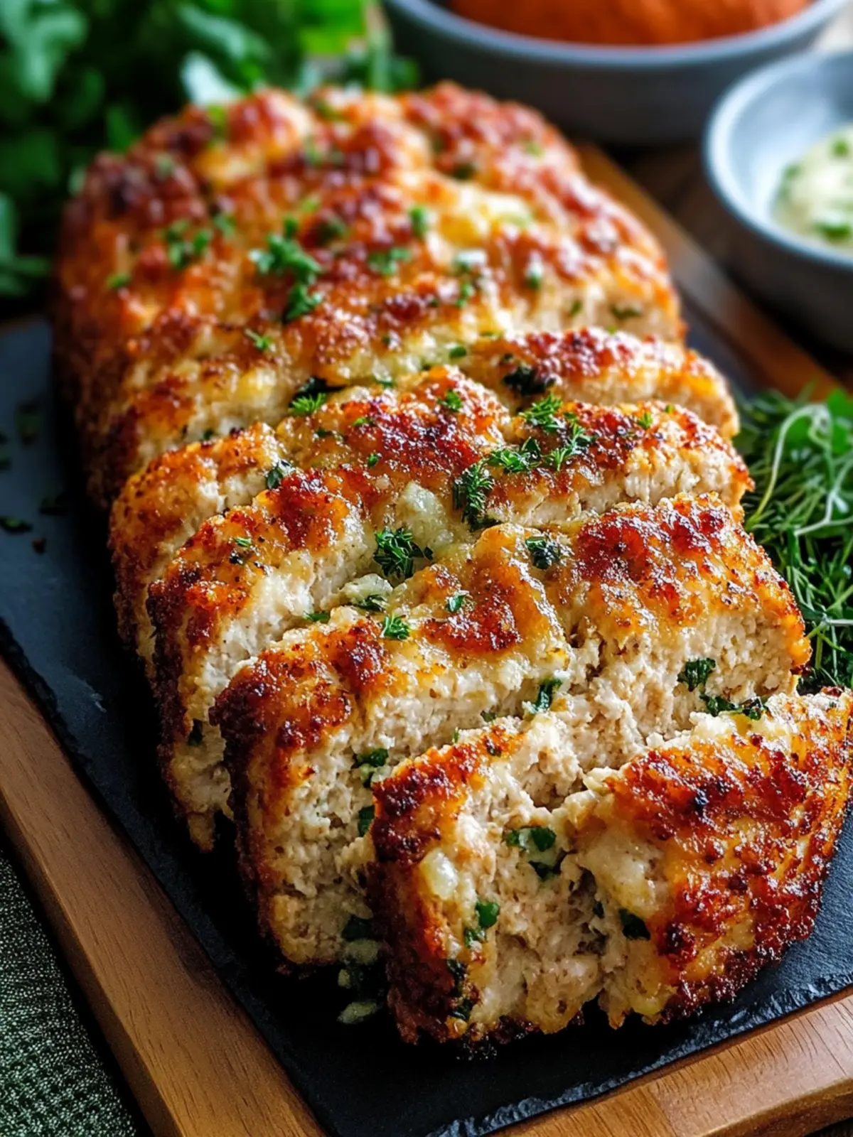 Parmesan Chicken Meatloaf