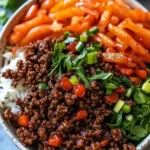 Firecracker Ground Beef Bowls