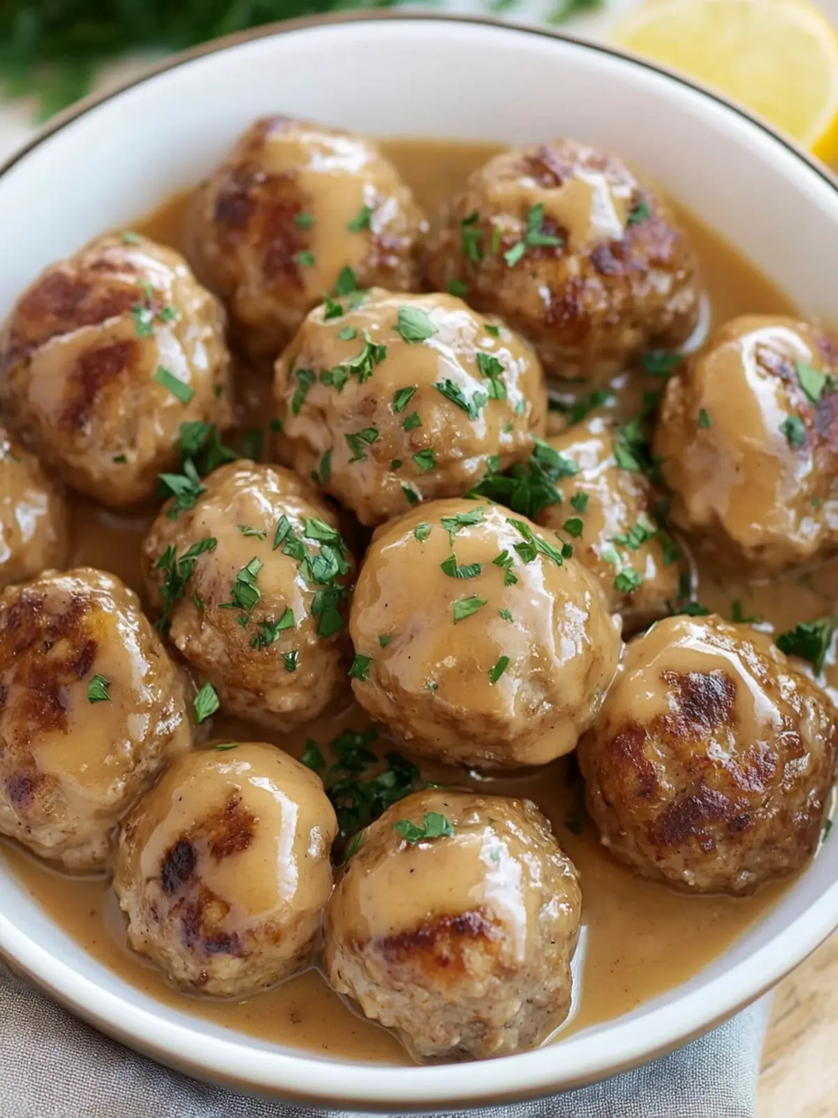 Pioneer Woman Swedish Meatballs