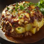 Loaded Potato and Meatloaf