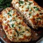The Ultimate Garlic Parmesan Chicken Meatloaf