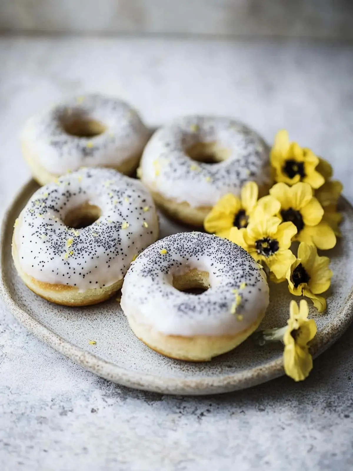 Vegan Lemon Poppyseed Donuts That Will Make You Smile 4 Vegan Lemon Poppyseed Donuts