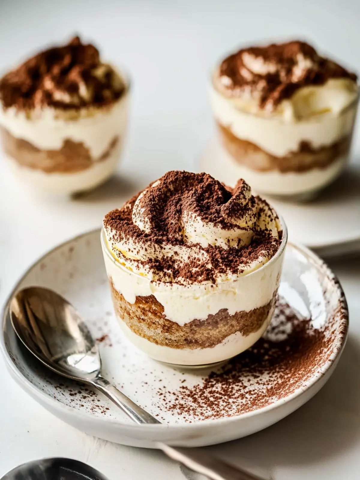 Creamy-Dreamy Individual Tiramisu Cups for Effortless Elegance 4 Creamy-Dreamy Individual Tiramisu Cups