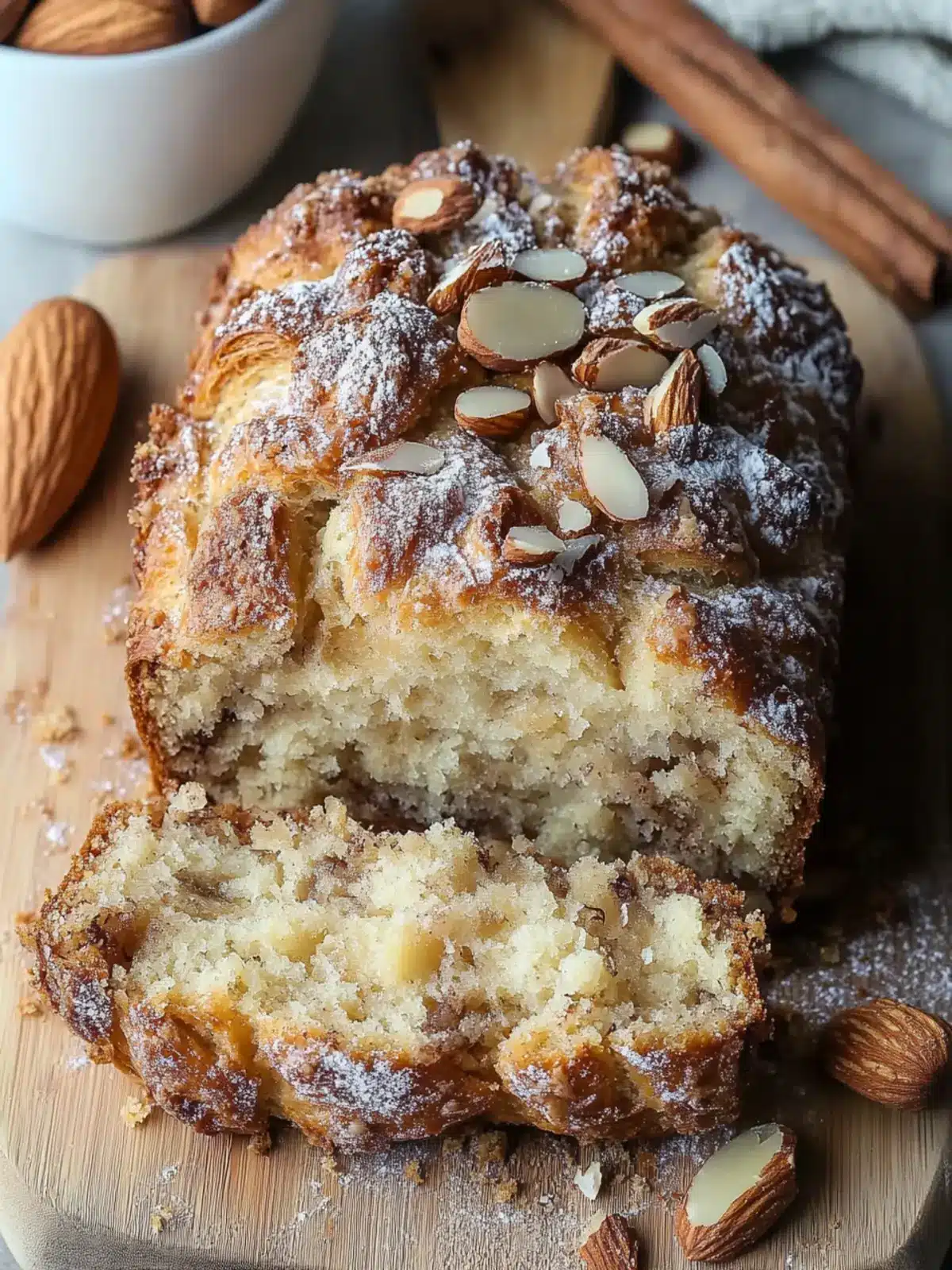 Delicious Almond Croissant Banana Bread for Easy Baking Bliss 3 Almond Croissant Banana Bread