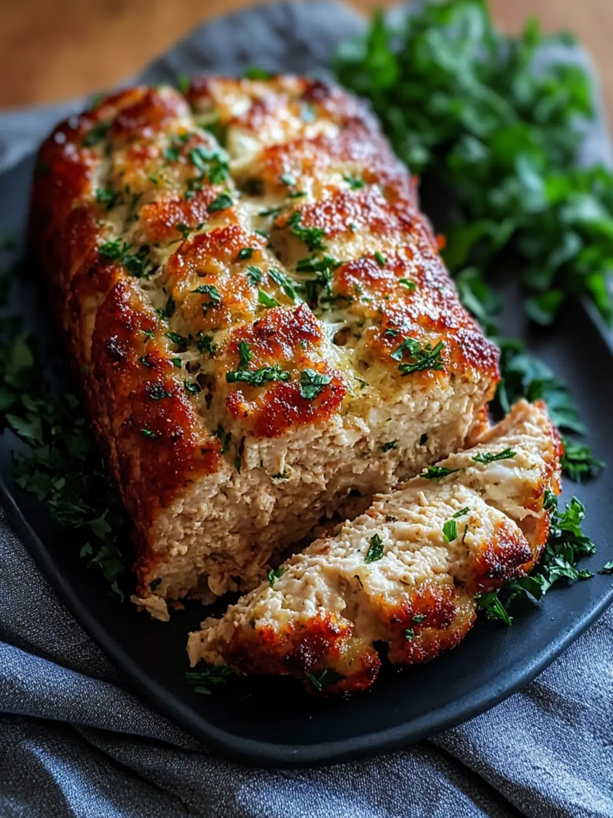 Parmesan Chicken Meatloaf