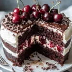 Decadent Chocolate Cherry Layer Cake That's Worth the Wait 10 Decadent Chocolate Cherry Layer Cake