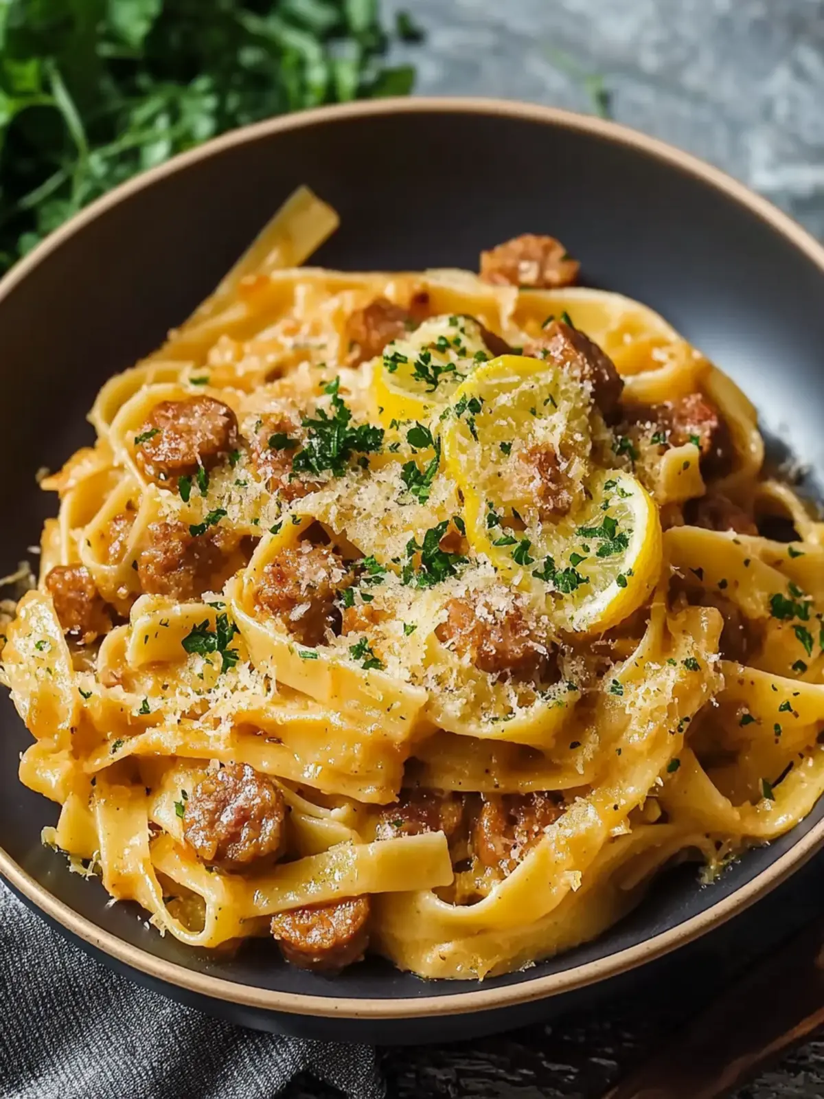 Saucy Sausage and Lemon Pasta: An Incredible Ultimate Recipe