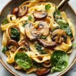 Creamy Easy Mushroom Spinach Pasta in Just 30 Minutes 6 Easy Mushroom Spinach Pasta