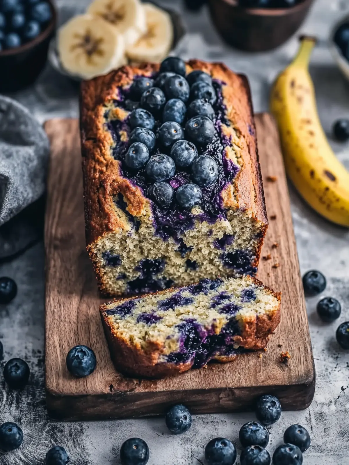 Heavenly Blueberry Banana Bread for Your Best Breakfast Ever 3 Blueberry Banana Bread