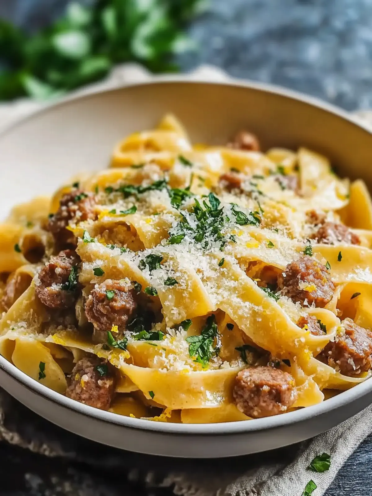 Saucy Sausage and Lemon Pasta: An Incredible Ultimate Recipe