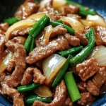 Chinese Beef and Onion Stir Fry Recipe