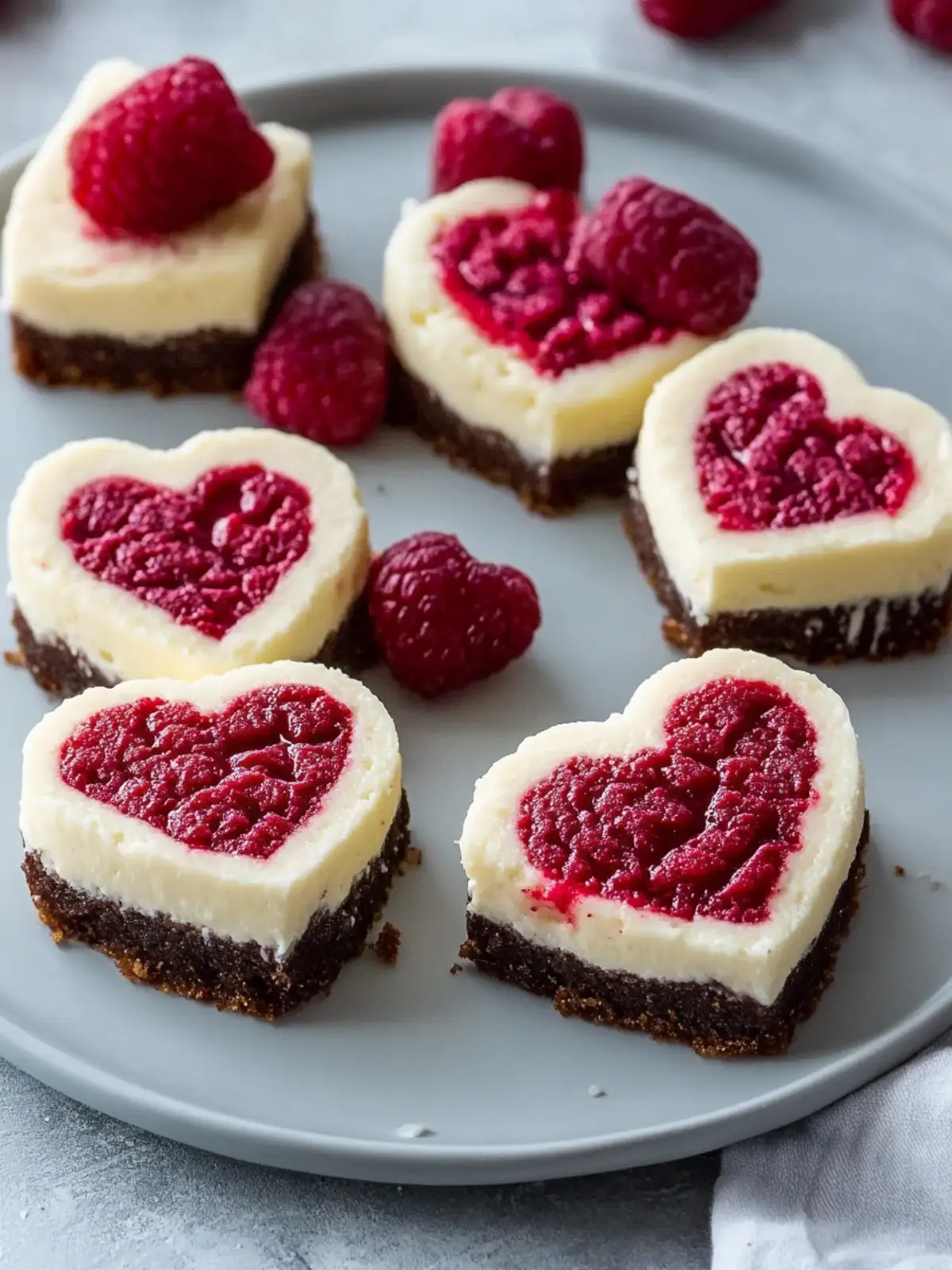 Best Heart Shaped Cheesecake Bites
