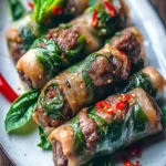 Golden Crispy Thai Basil Beef Rolls You’ll Crave Tonight! 10 Golden Crispy Thai Basil Beef Rolls You’ll Crave Tonight