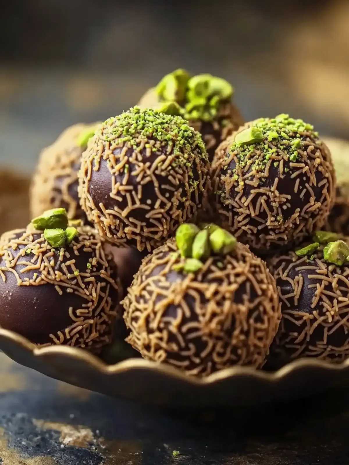 Indulge in Luxurious Dubai Chocolate Balls with Pistachio Bliss 3 Indulge in Luxurious Dubai Chocolate Balls with Pistachio