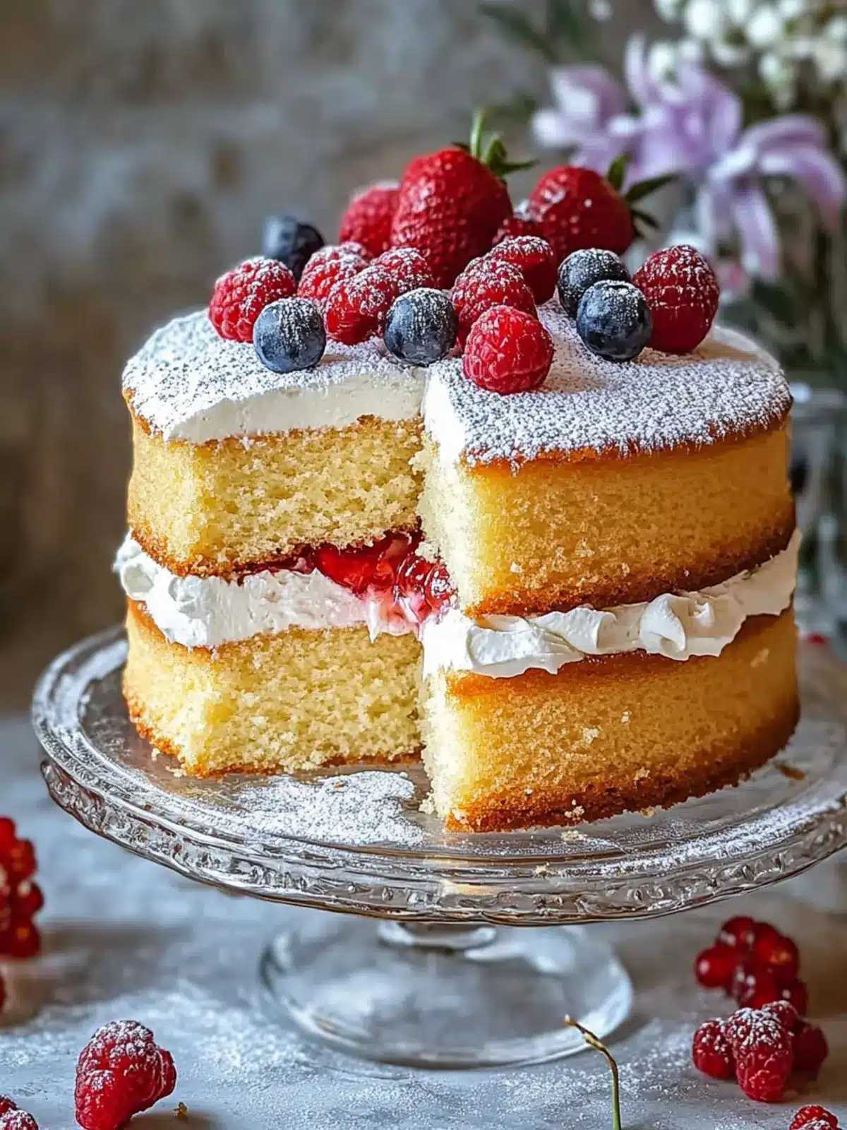 Delicious British Victoria Sponge Cake for Perfect Afternoons 2 British Victoria Sponge Cake