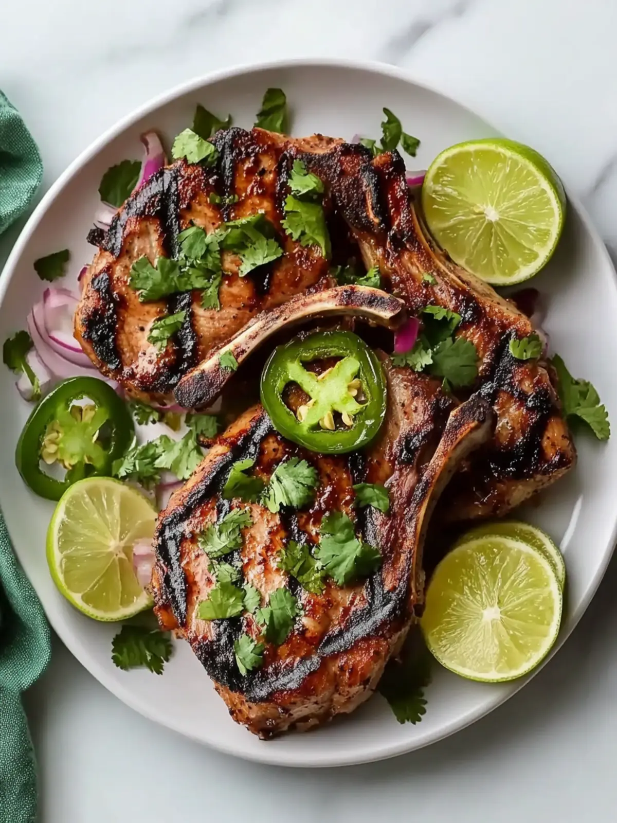 Quick Jalapeno Pork Chops