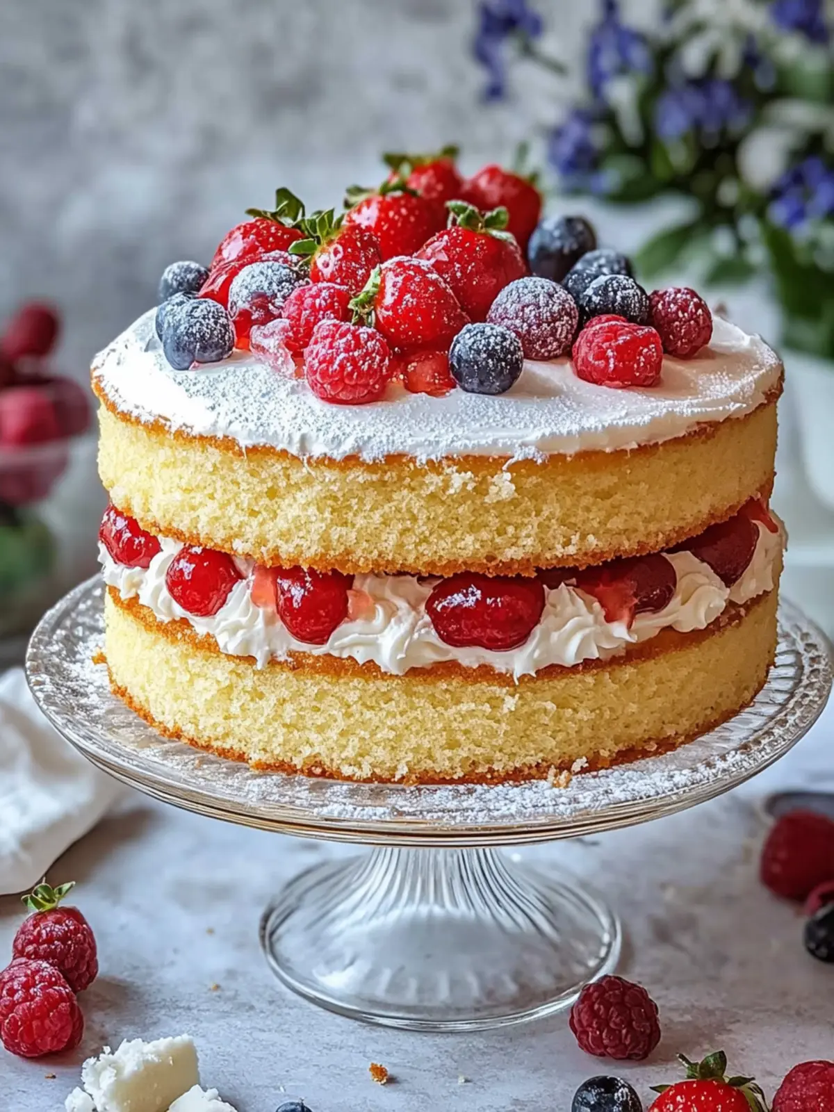 Delicious British Victoria Sponge Cake for Perfect Afternoons 3 British Victoria Sponge Cake