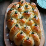 Cheesy Christmas Tree Bread – Easy Holiday Pull-Apart