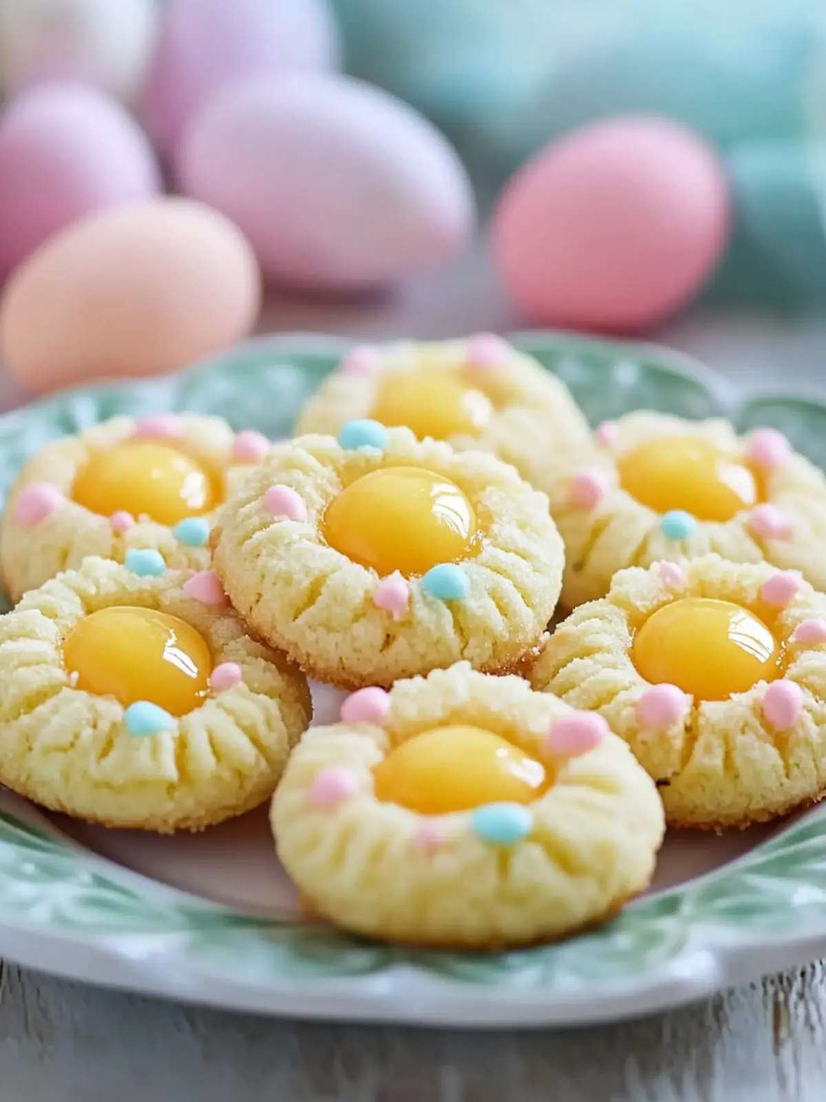 Easter Thumbprint Cookies Recipe