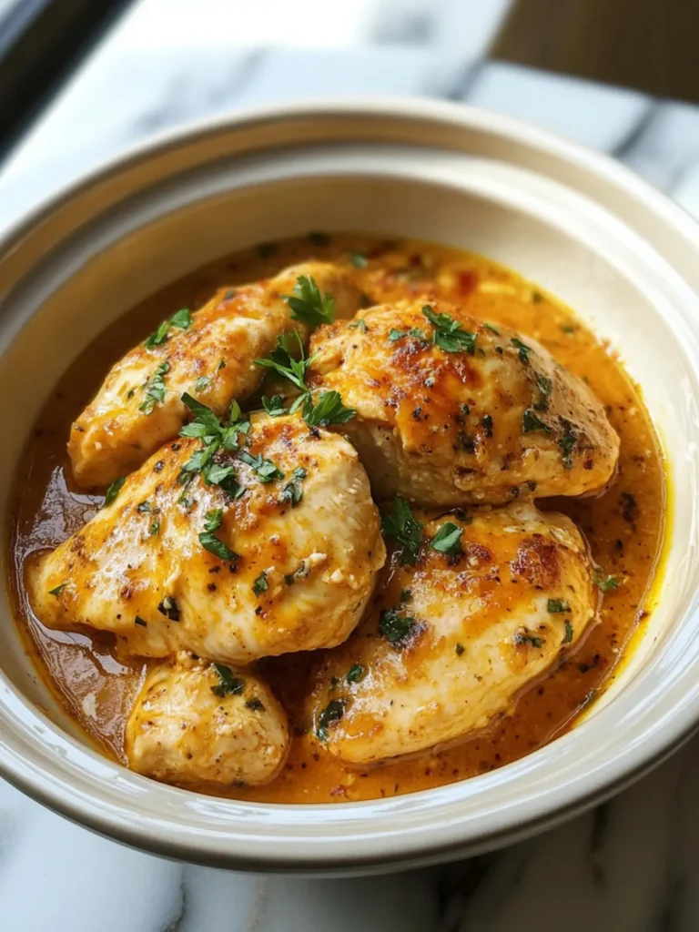 Sweet and Savory Crock Pot Marry Me Chicken