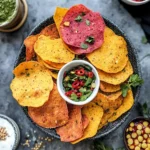 Lentil Chilla Crisps