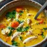 Cozy Creamy Coconut Turmeric Chicken Soup Recipe for Winter
