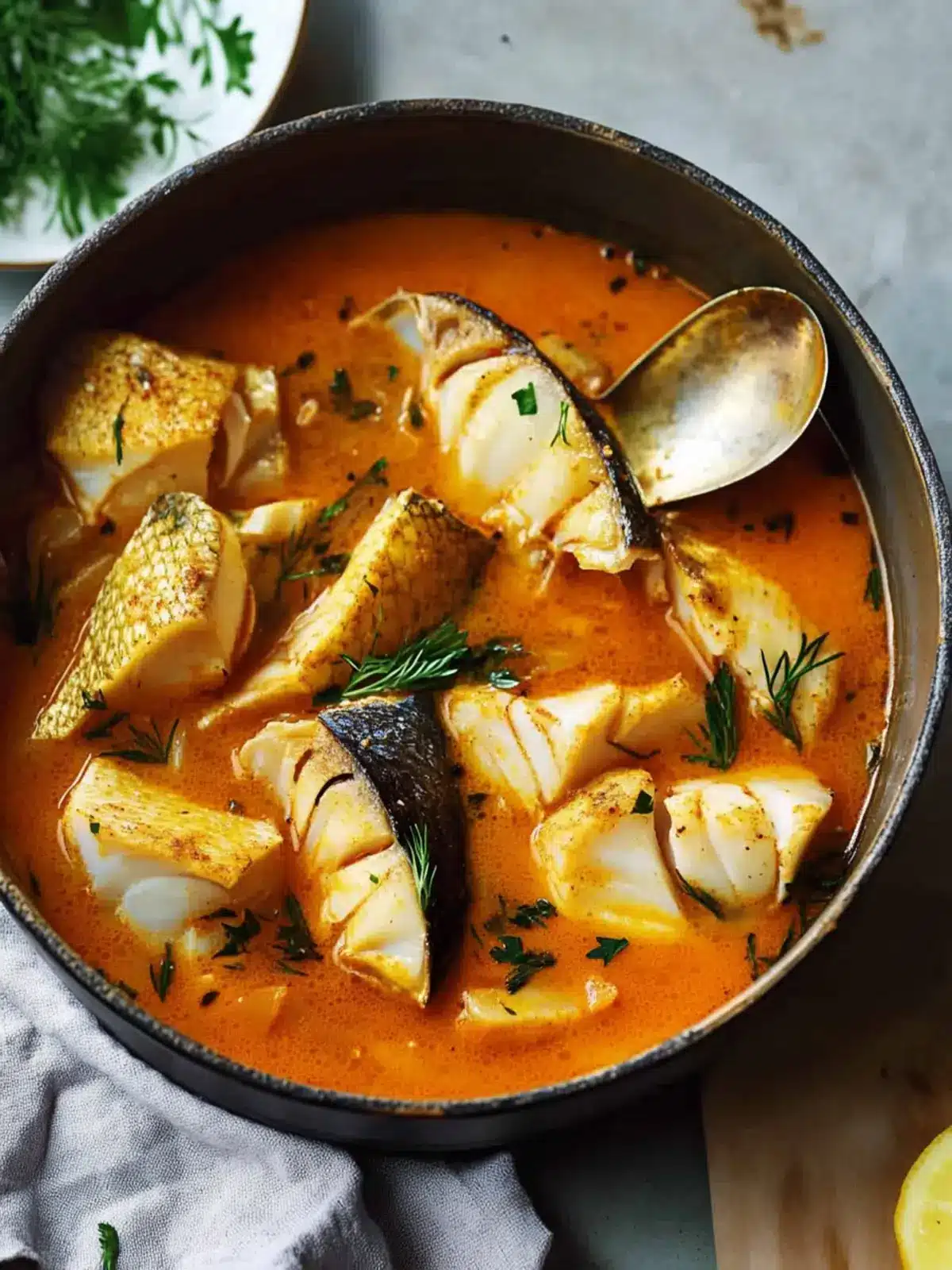 Bouillabaisse (French Fish Soup)