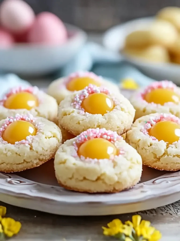 Easter Thumbprint Cookies Recipe