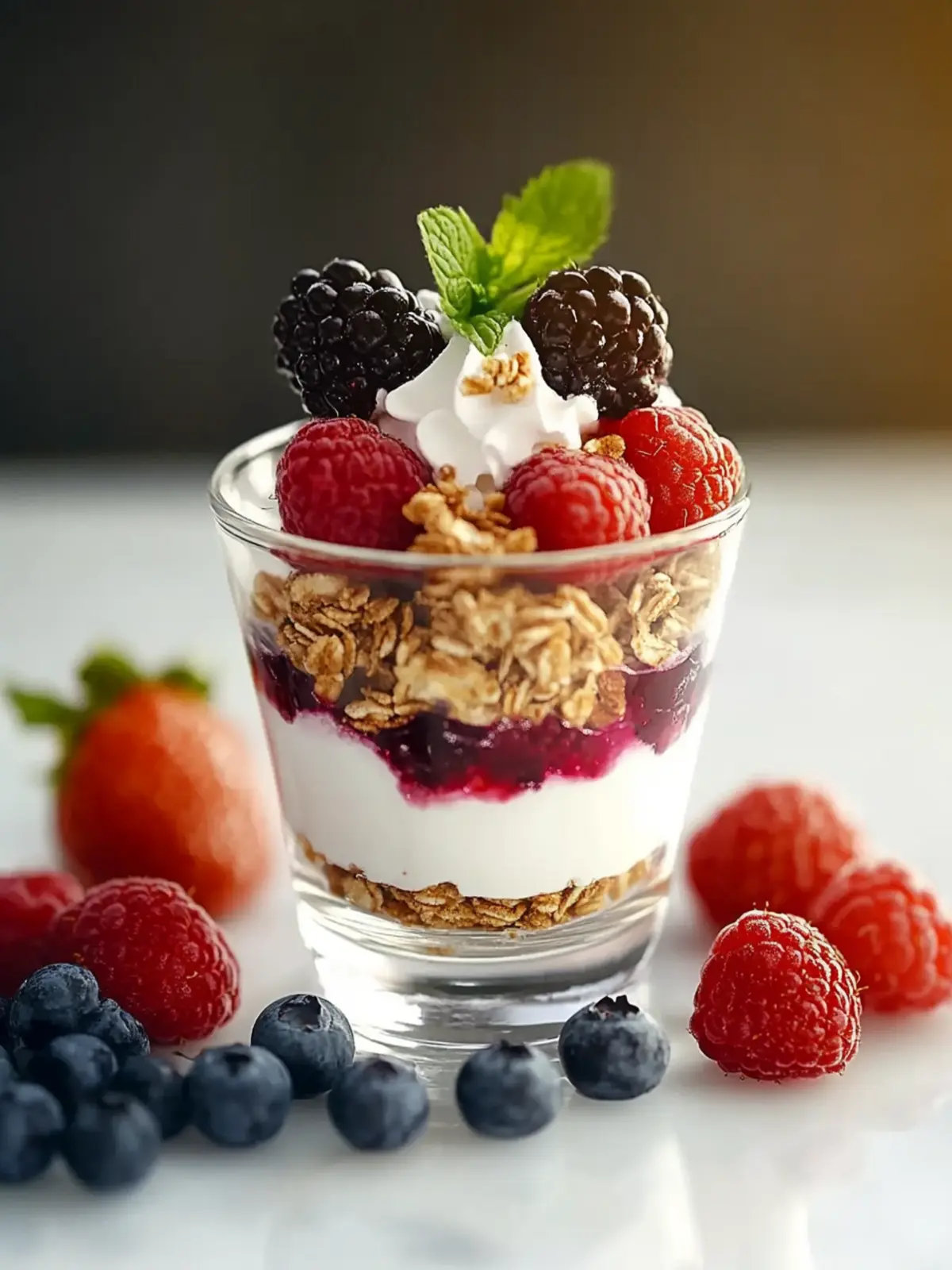 Spring Berry Parfait Recipe