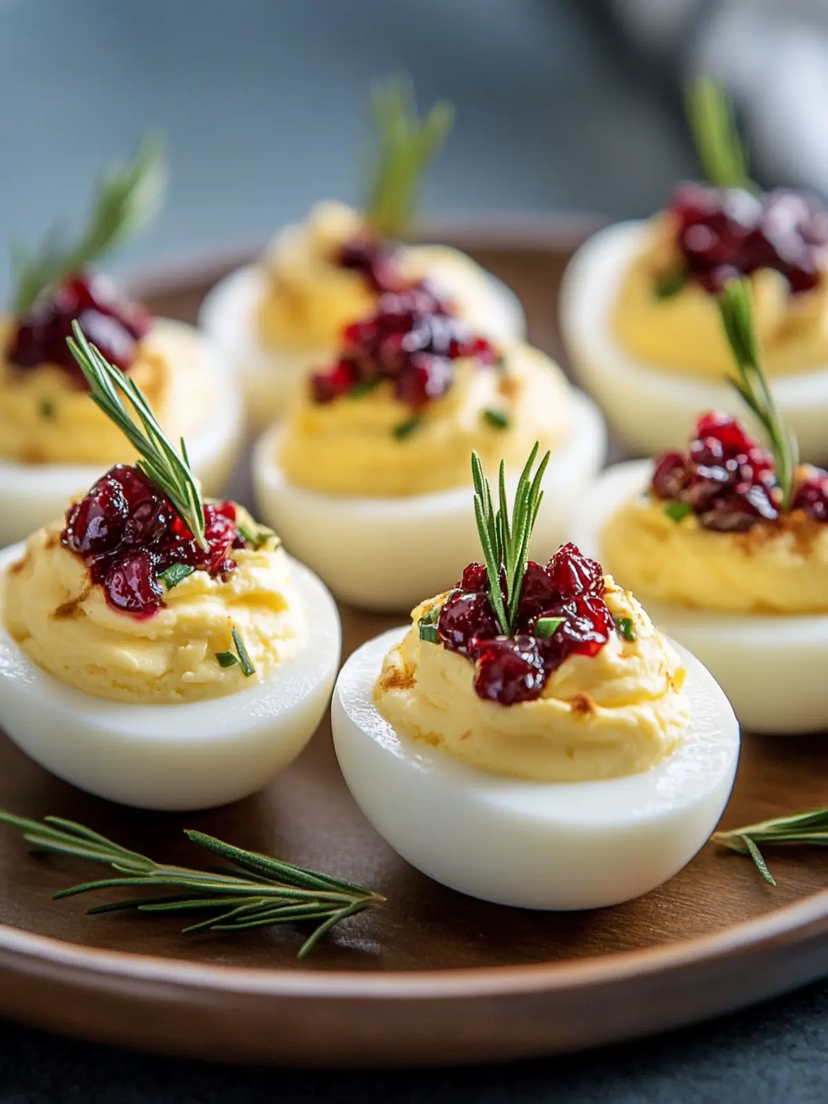 Harvest Cranberry Deviled Eggs – Festive Flavor for Every Table 4 Harvest Cranberry Deviled Eggs – A Festive Twist for Your Holiday Table
