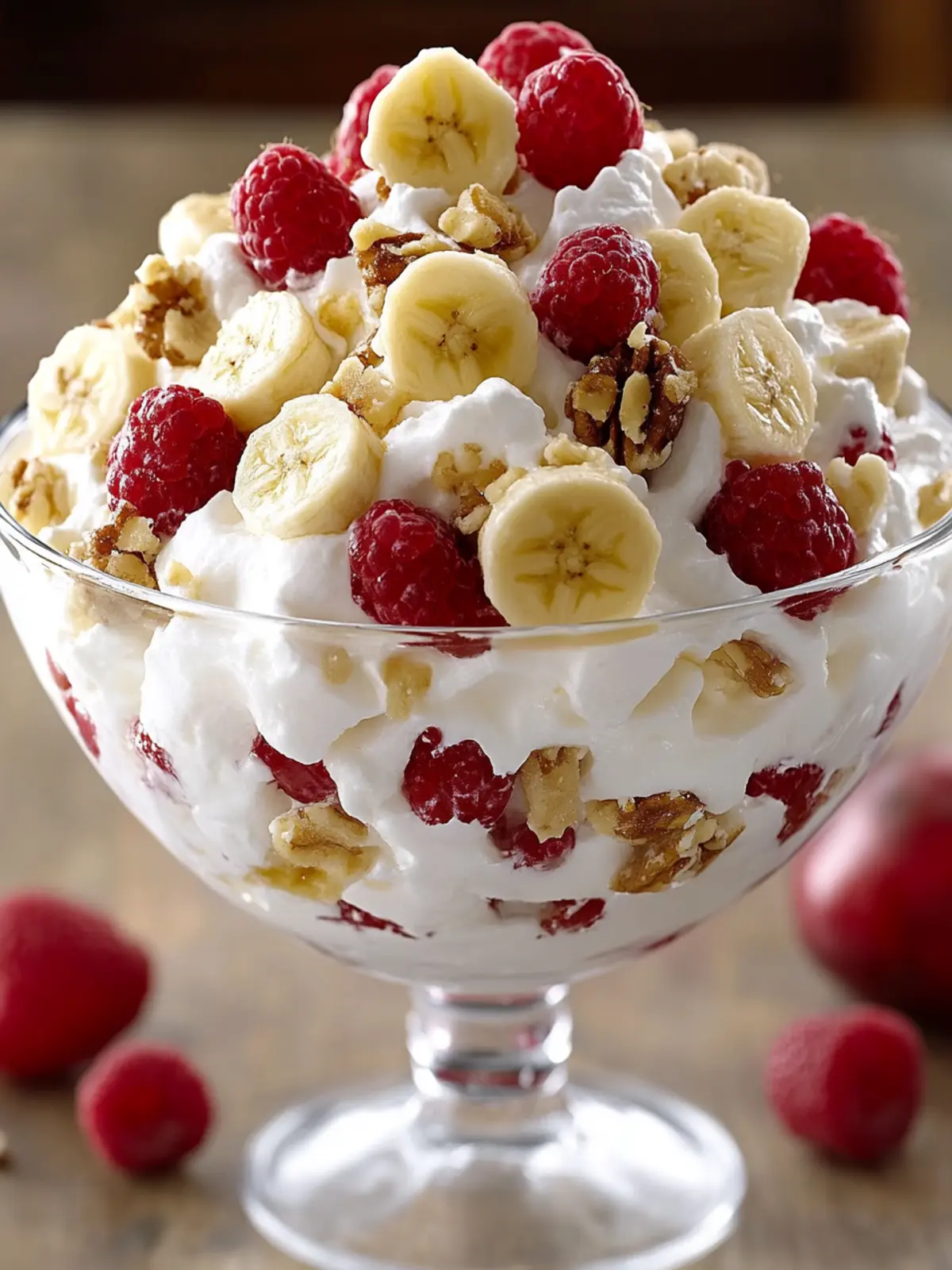 Irresistible Banana Split Fluff Salad: Your No-Bake Delight! 2 Banana Split Fluff Salad: The Ultimate No-Bake Delight