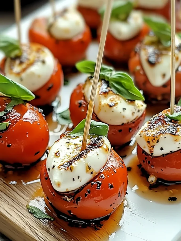 Mini Caprese Bites: Fresh Flavorful Appetizers for Any Occasion
